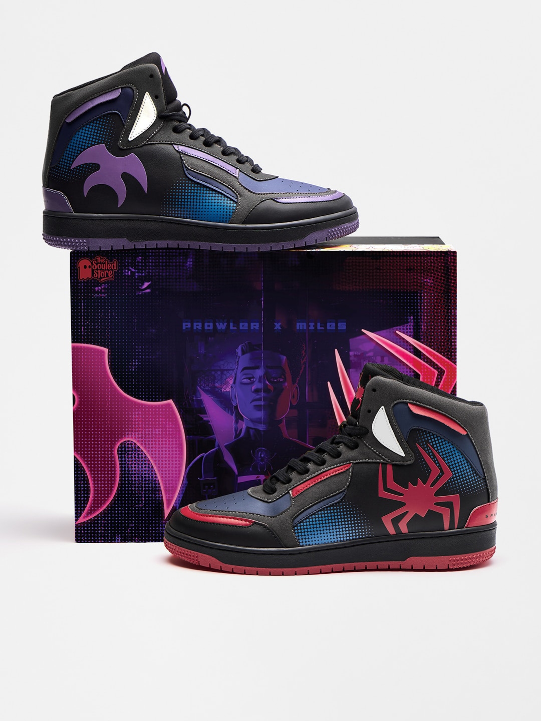 Spider man high tops clearance