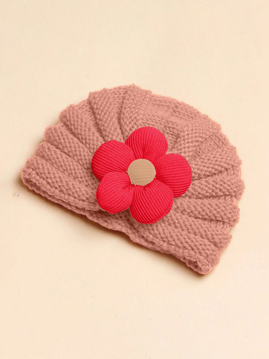 SYGA Infants Self Design Cotton Wool Beanie