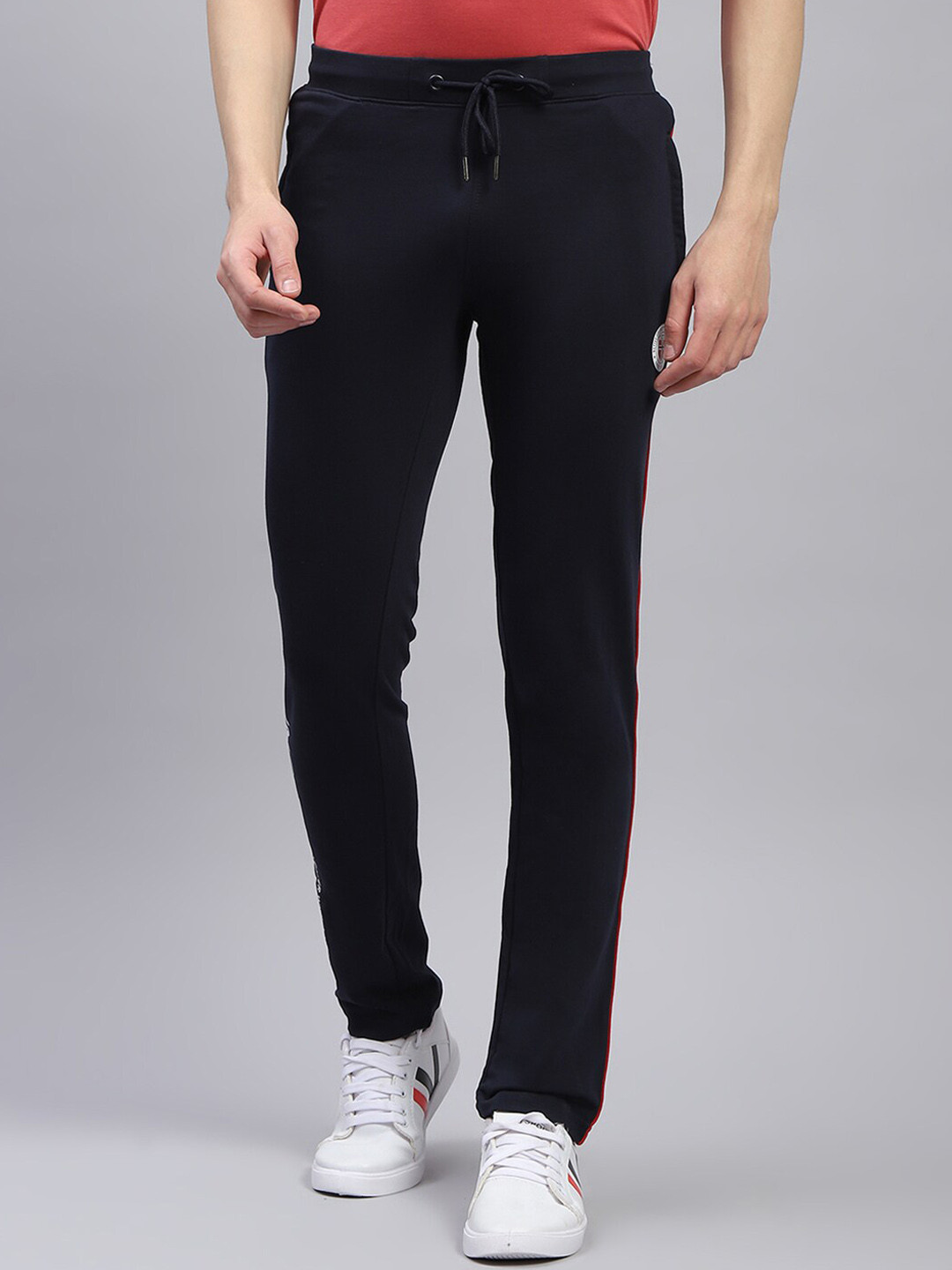 Monte Carlo Plus Size Men Mid-Rise Track Pant