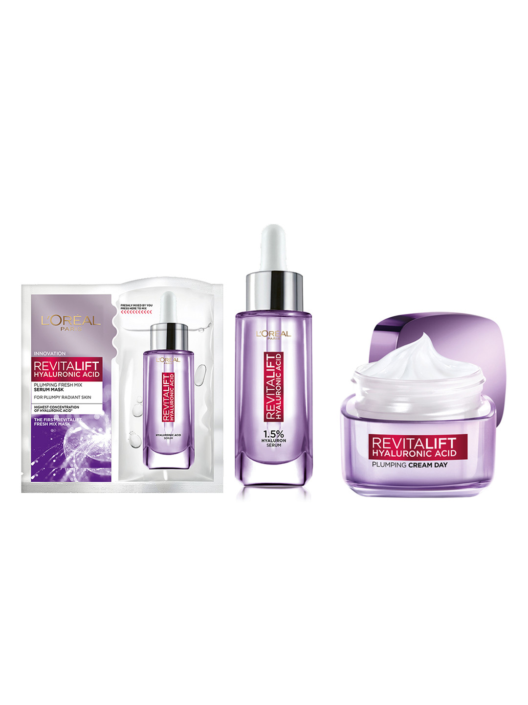 LOreal Revitalift Hyaluronic Acid Skin Care Combo
