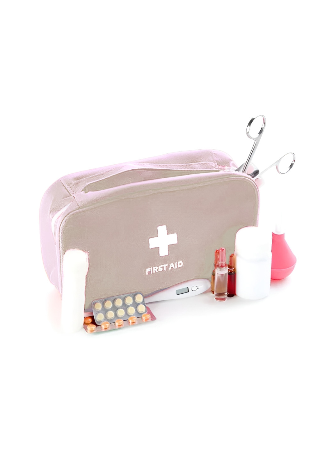 Cortina Cream Water Resistant Pouch First Aid Organiser