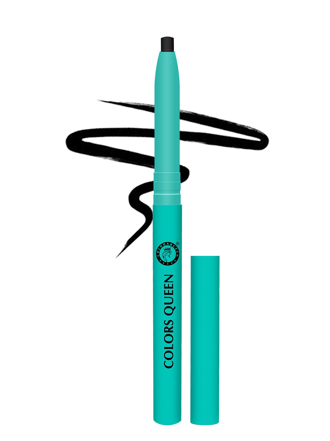 Colors Queen Extreme Dimention Waterproof Black Kajal - 0.6 g