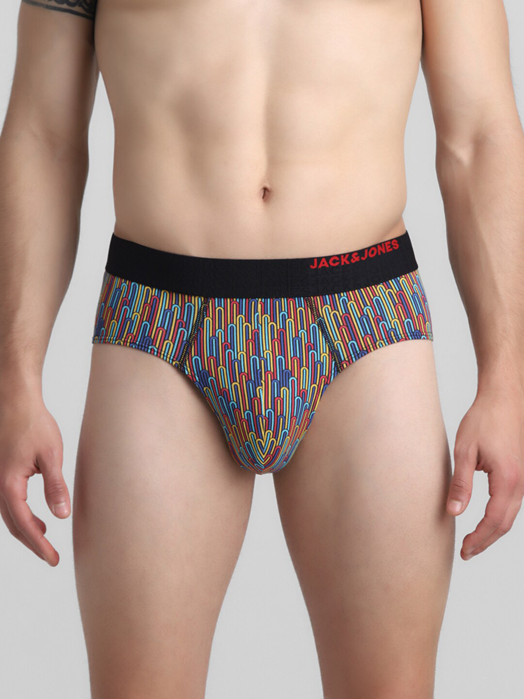 Jack & Jones Printed Low-Rise Basic Briefs 2672591001