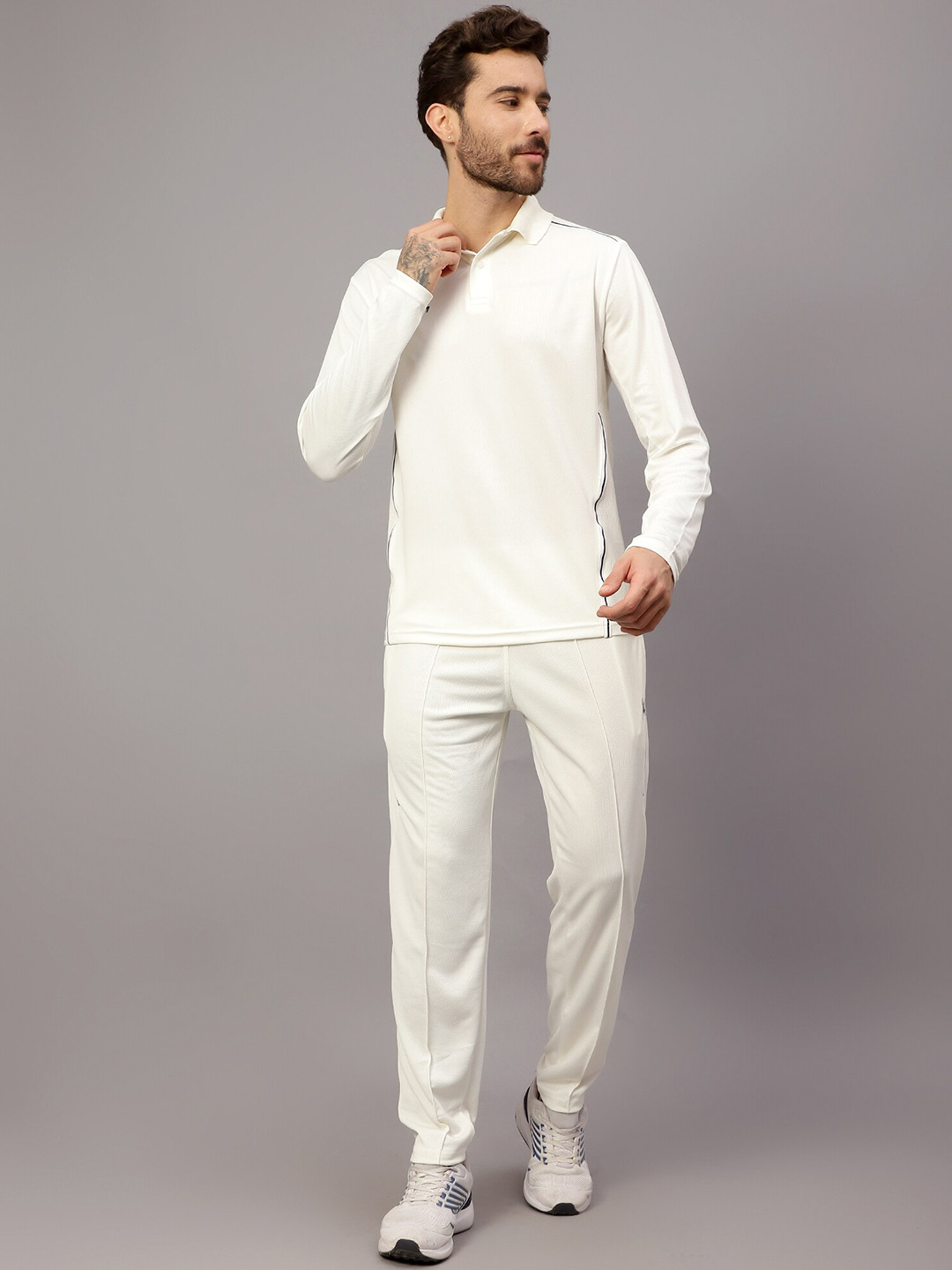 Trenz Men Polo Collar Tracksuit