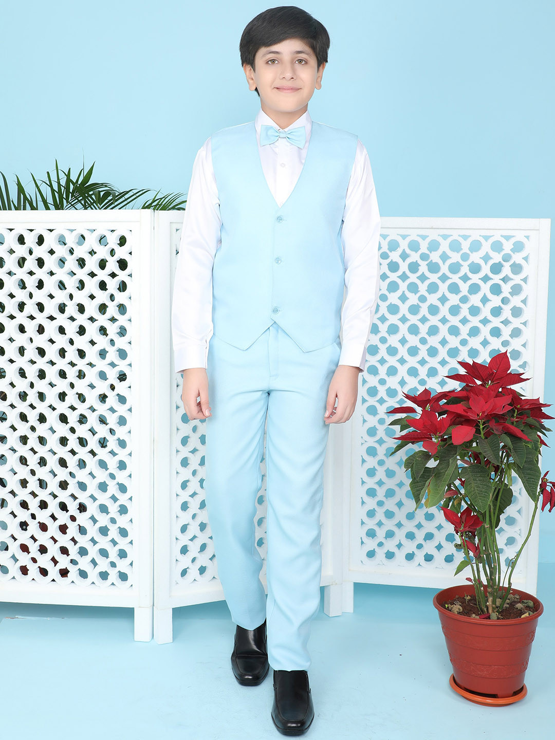 eetethnics Single-Breasted Four-Piece  Suit