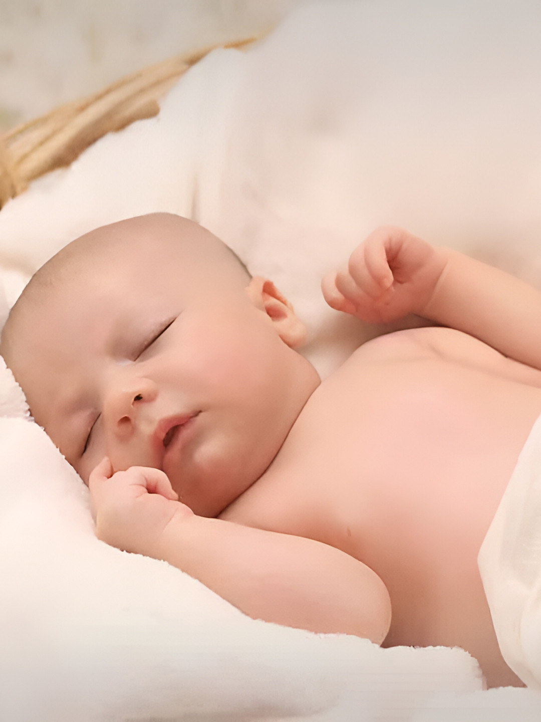 British Terminal Beige Cute Baby Painting Wall Art