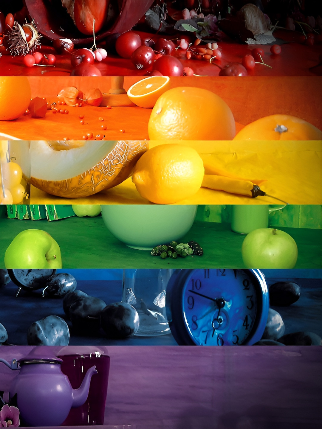 British Terminal Yellow & Green Paper Painting Wall Art