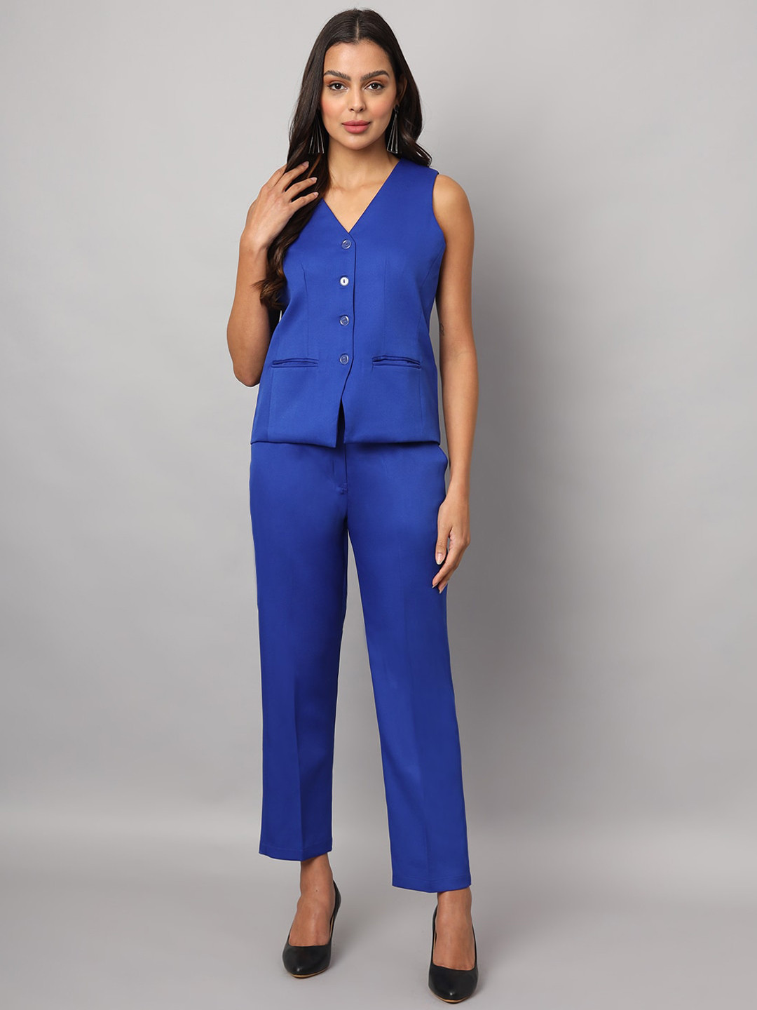 BRINNS Waistcoat With Trousers Two Pieces Casual Suit