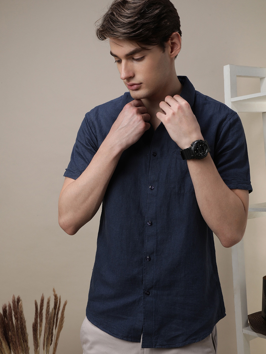 Crocodile Signature Comfort Cotton Casual Shirt