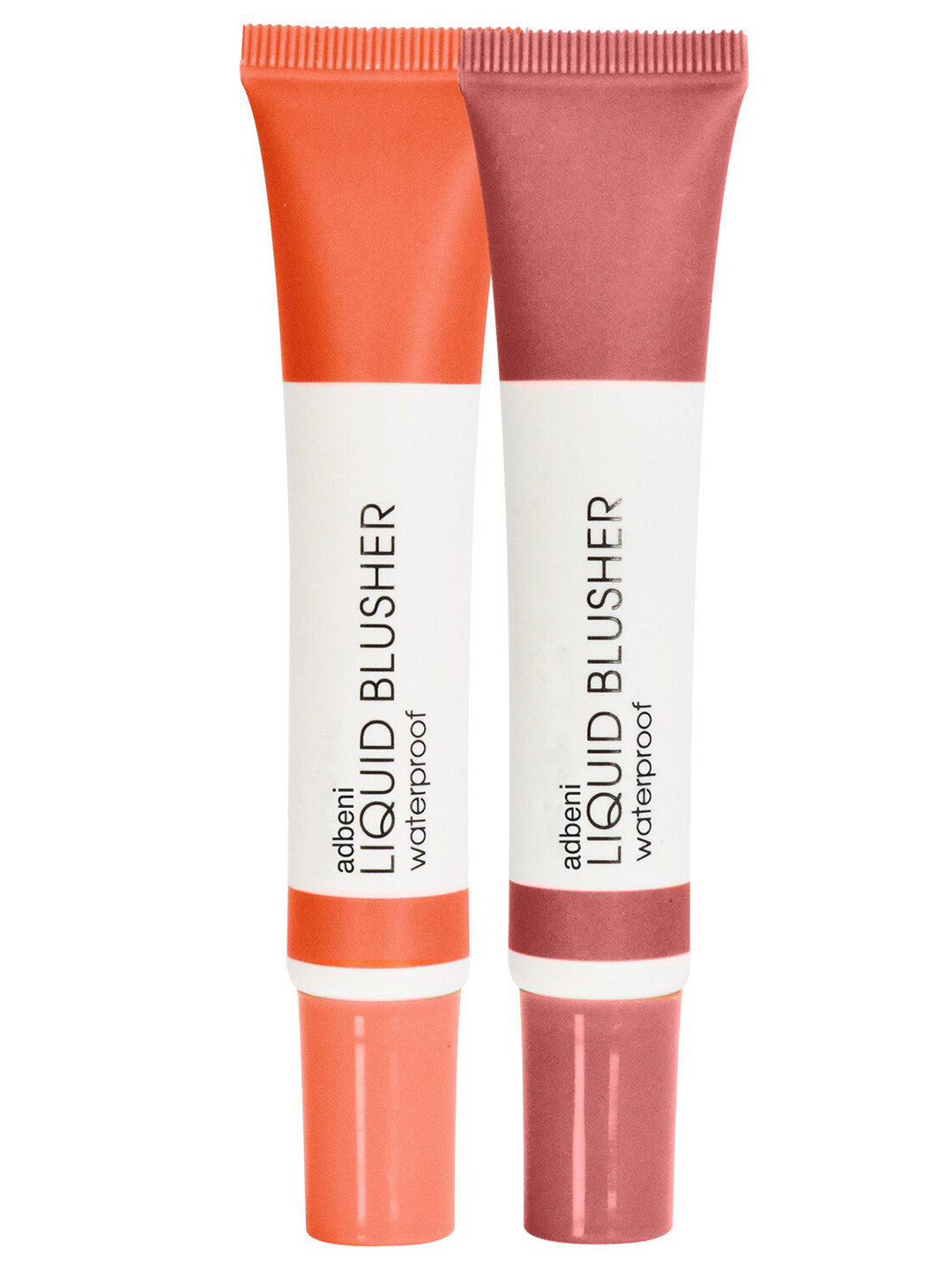 Adbeni Set Of 2 Waterproof Liquid Blusher - 15ml Each - Berry Amore-Wet Peach