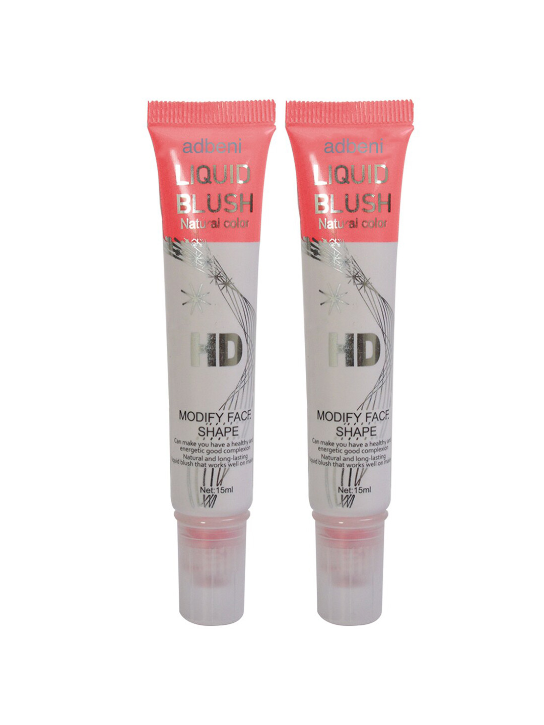 Adbeni HD Set Of 2 Liquid Blush With Vitamin E - 15ml Each - Moonlit Blush 06