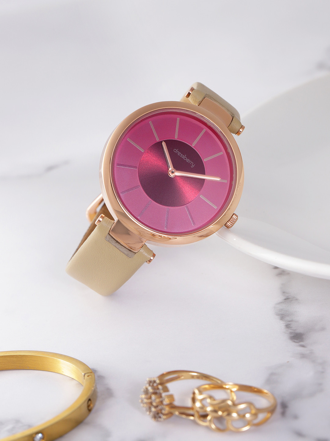 DressBerry Women Regular Straps Analogue Watch DB-12-02