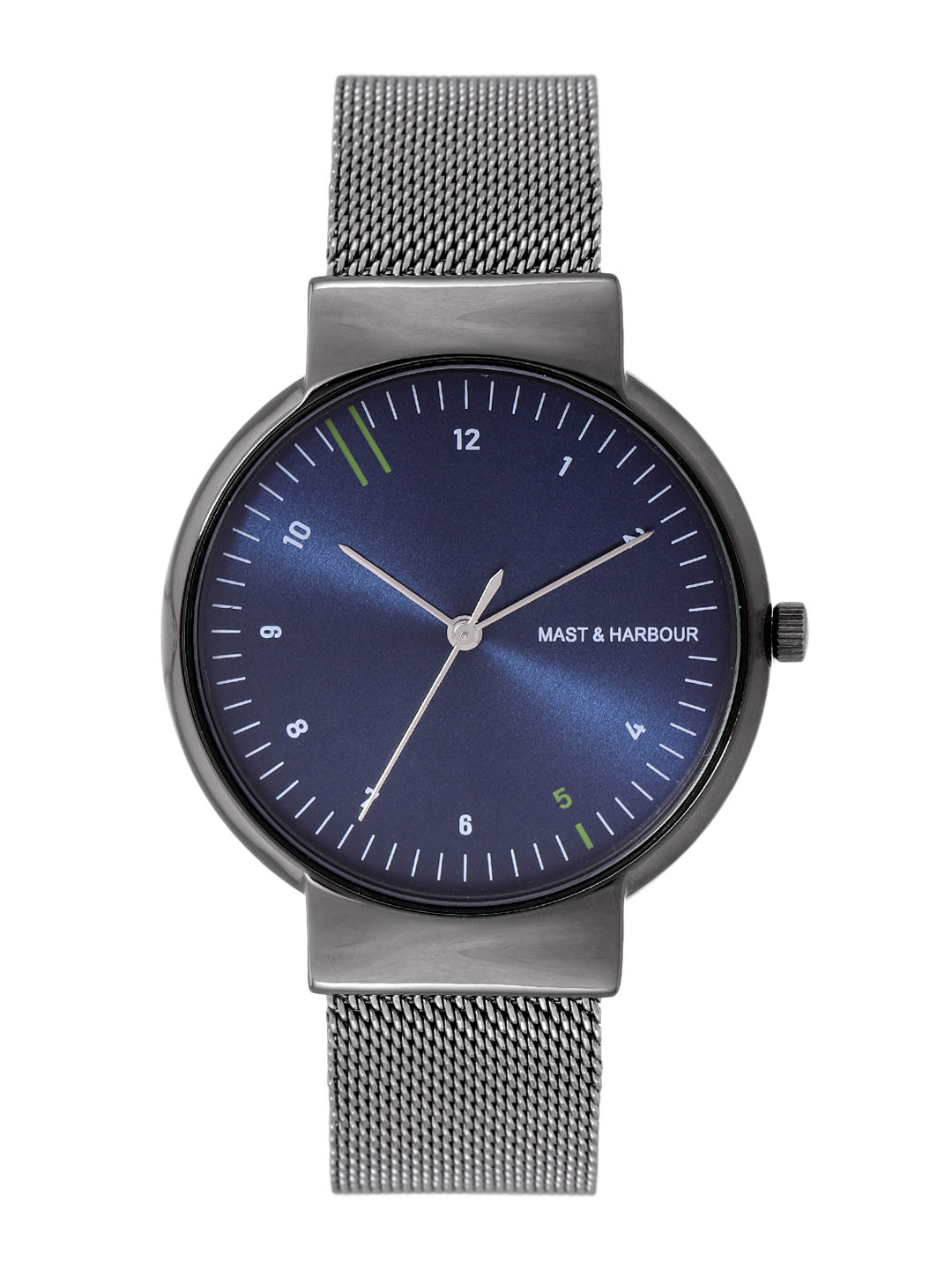 Mast & Harbour Men Stainless Steel Bracelet Style Analogue Watch- MH-19-03