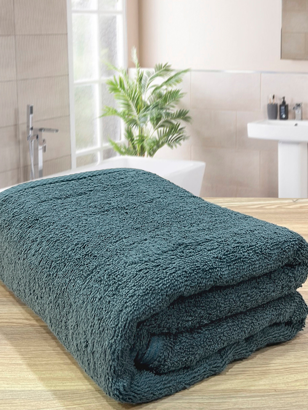 LABHAM Unisex Green Bath Towels