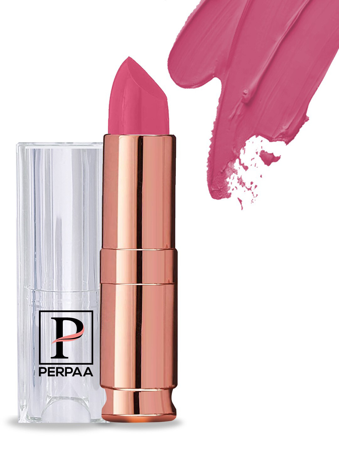 PERPAA Antique Velvet Matte Lipstick with Vitamin E & Shea Butter - Pink Fusion 60
