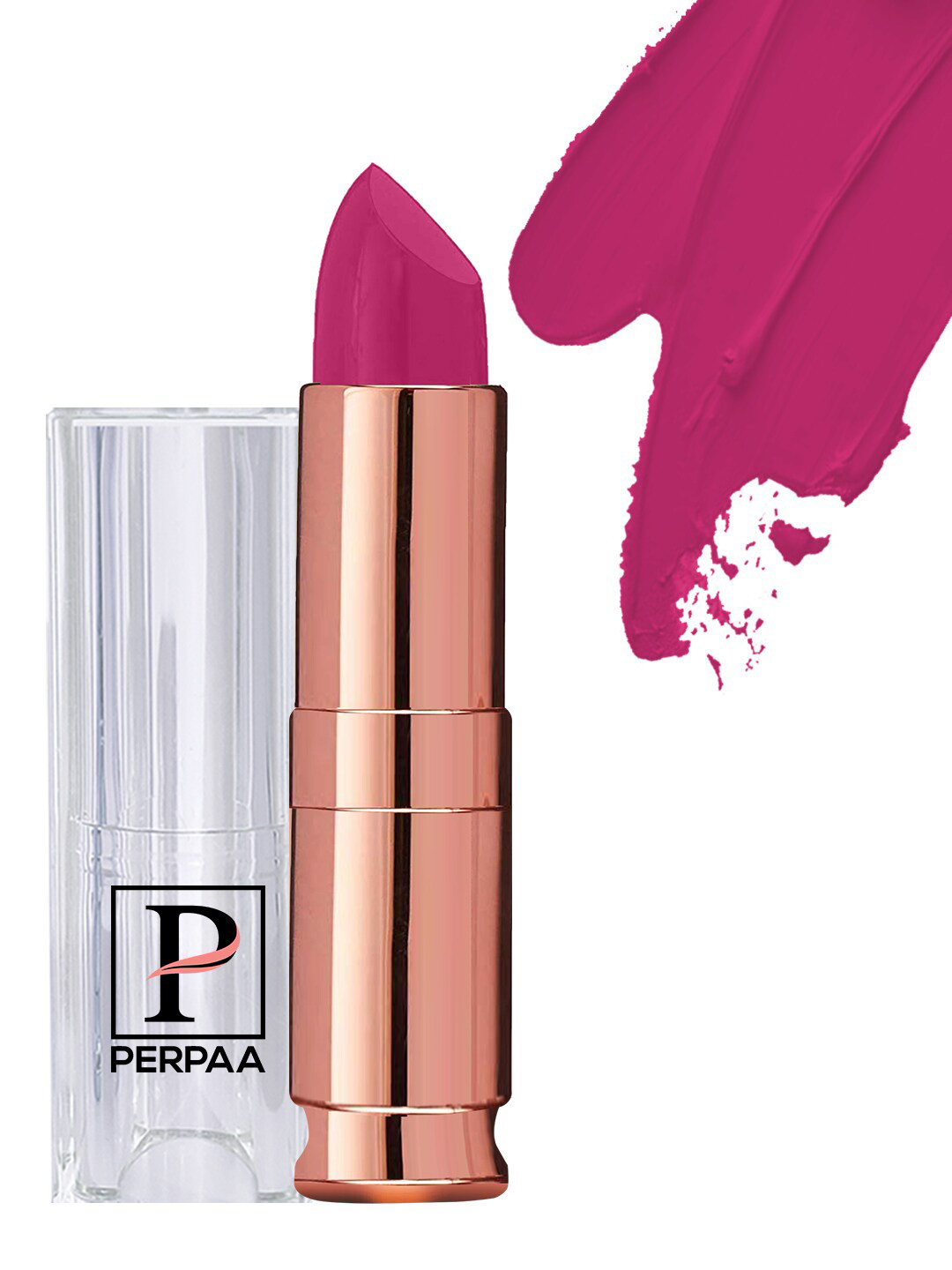 PERPAA Antique Velvet Matte Lipstick with Vitamin E & Shea Butter - Pink Berry 71