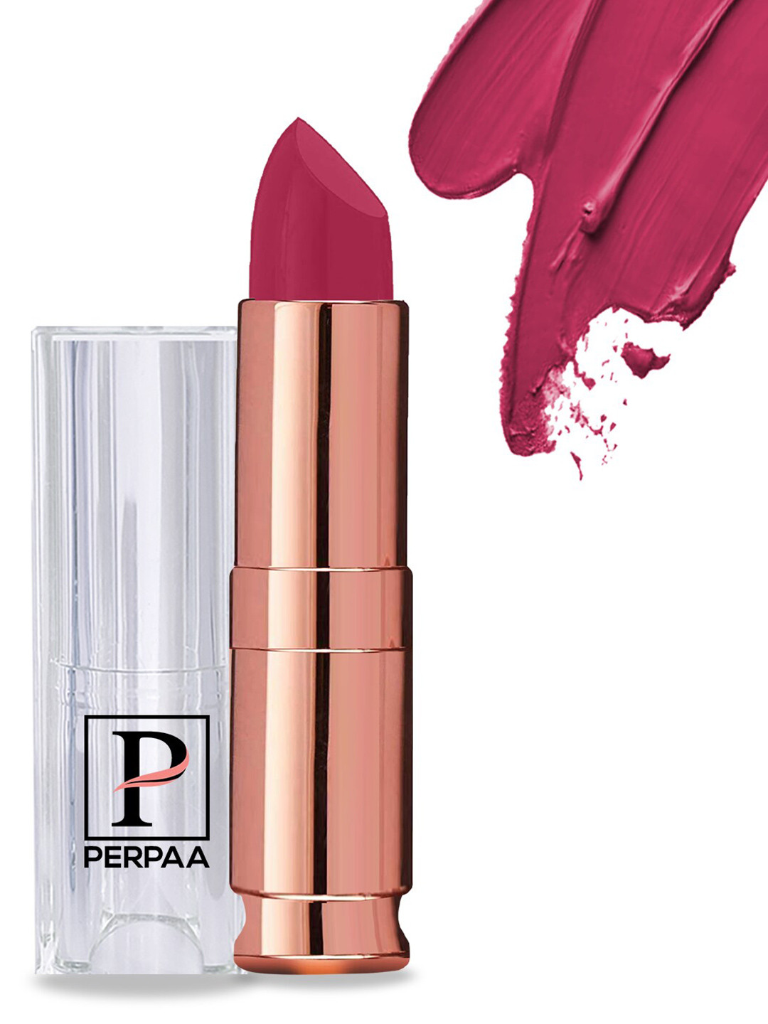 PERPAA Antique Velvet Matte Lipstick with Vitamin E & Shea Butter - Fantasy Pink 92