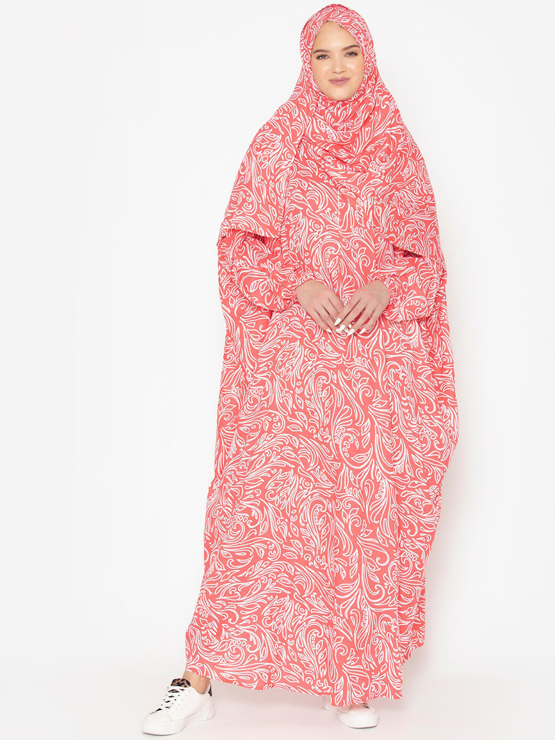 SANASH Collections Lily Blossom Serene Printed Prayer Gown