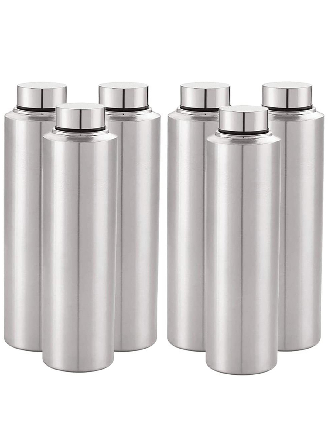 Kuber Industries Silver Stainless Steel BPA Free 30 Piece Flask - 500ml