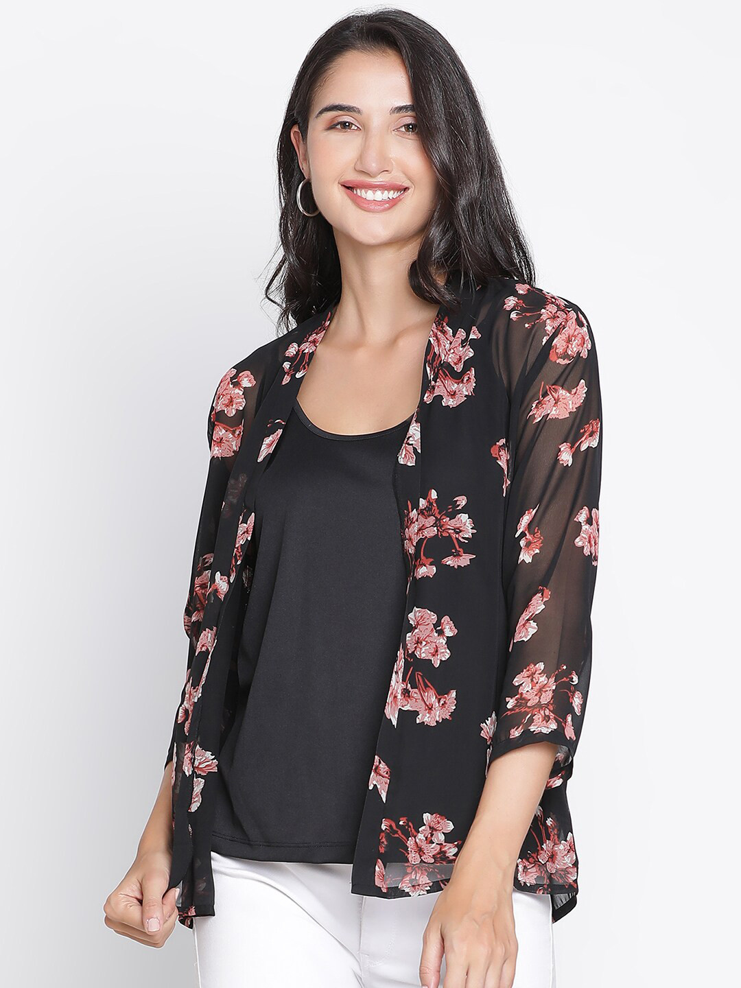 DRAAX Fashions Floral Printed Top
