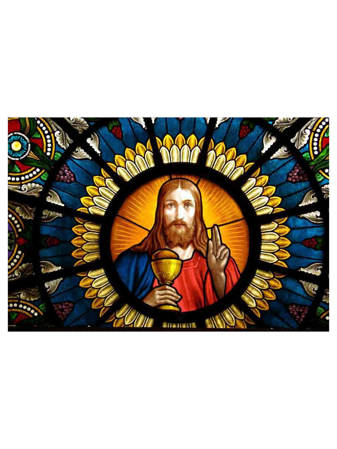 British Terminal Lord Jesus Christ Religious Poster