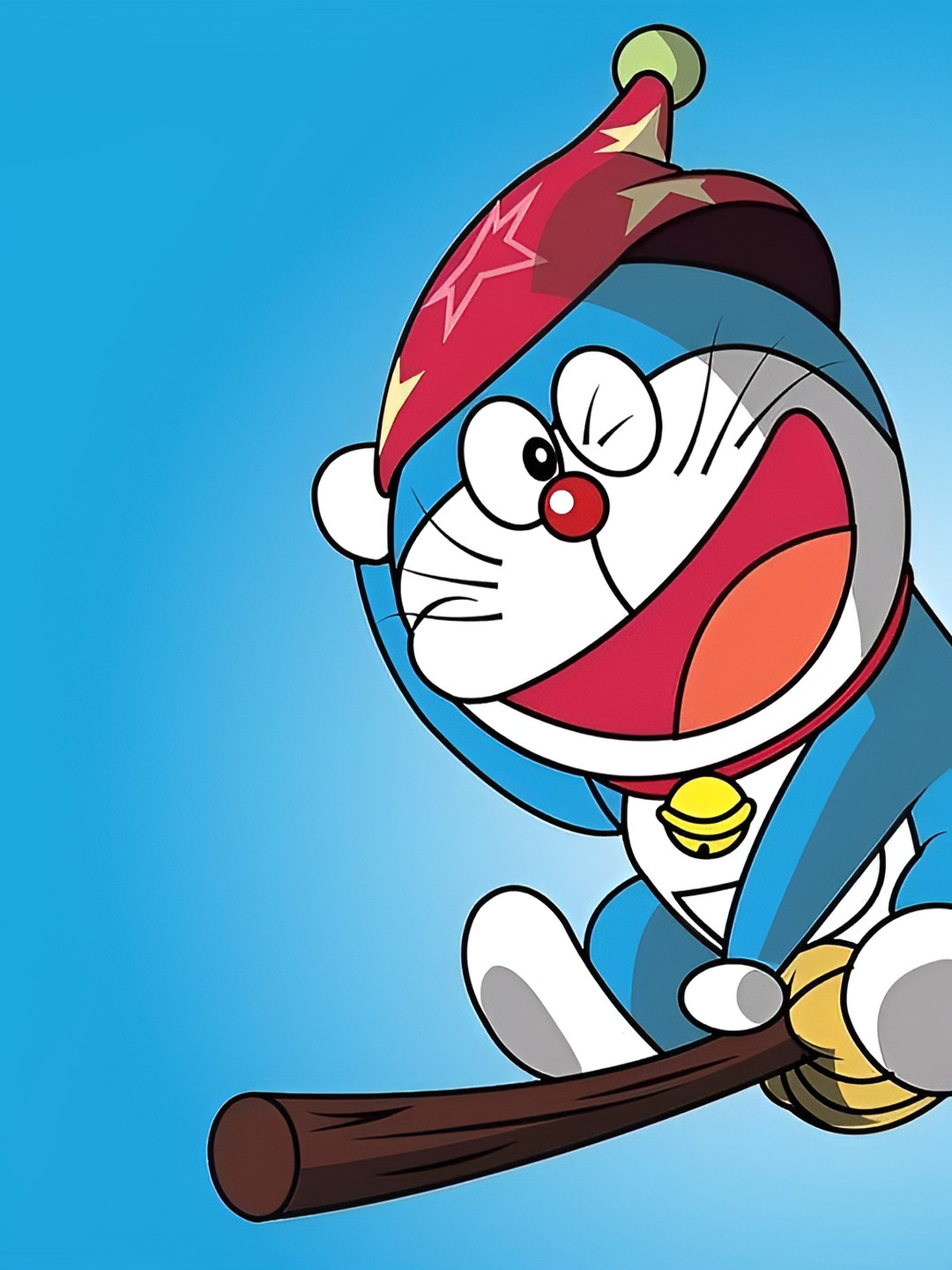 British Terminal Blue Doraemon Wall Sticker