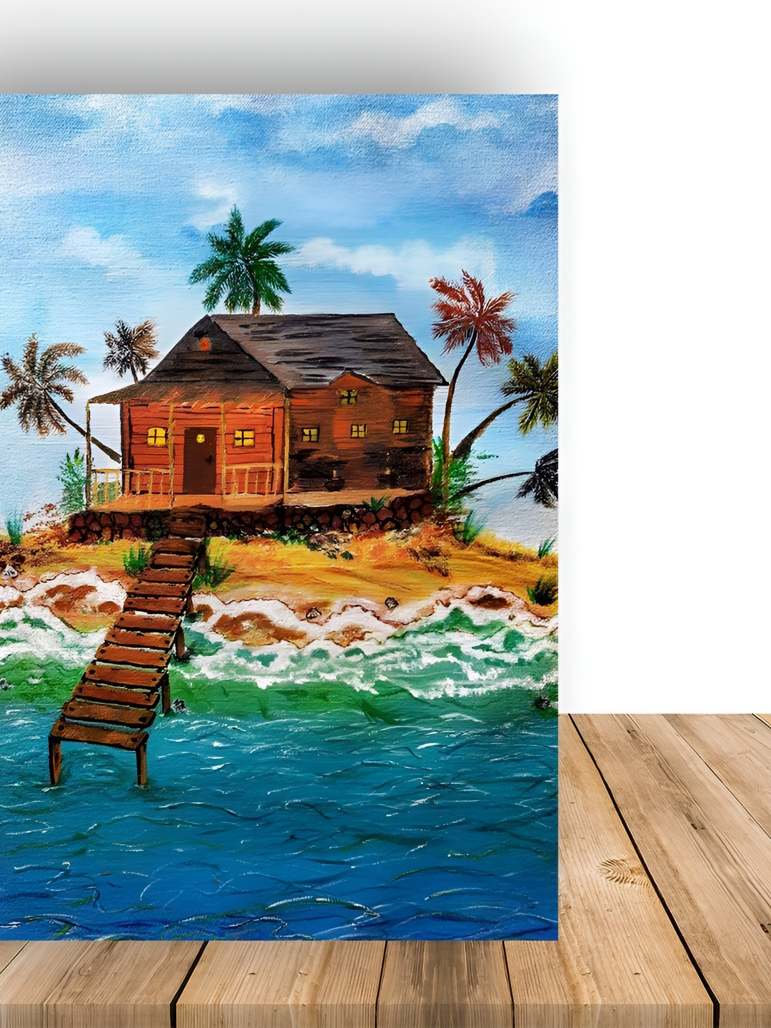 British Terminal Sea Paper Wall Rectangle Photographs Wall Art - 30 x 20 In