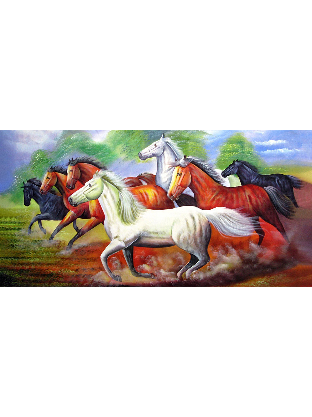 British Terminal Green & White 1 Piece Paper Other Wall Paintings