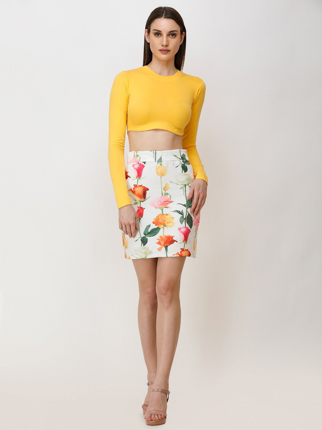 MINOS Cotton Crop Top