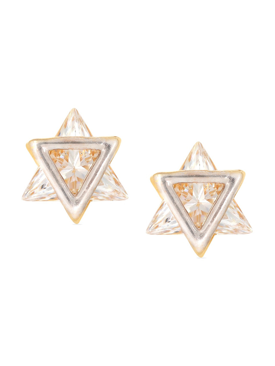 BHIMA Jewels 22K Hallmark 916 Purity Yellow Gold  Molding Star With Stone