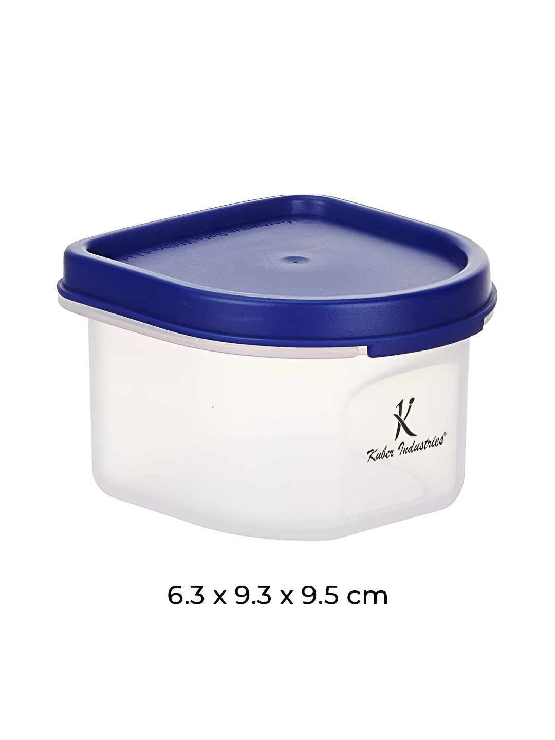 Kuber industries Transparent Plastic Air Tight 48 Piece Screw Top Graduated Container-250ml