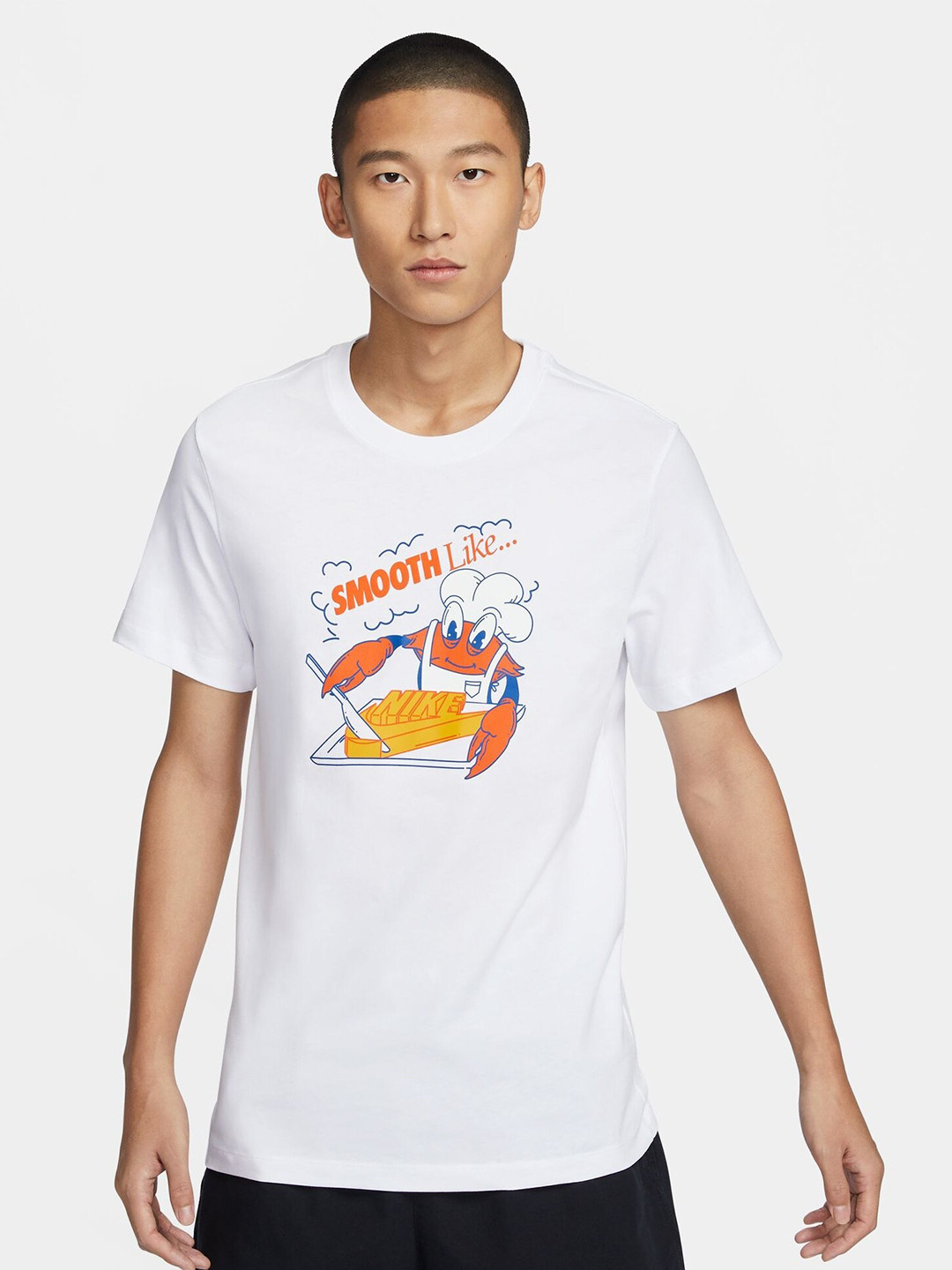 Nike AS M NSW TEE OC LBR PK5 Graphic Printed Cotton T-Shirt