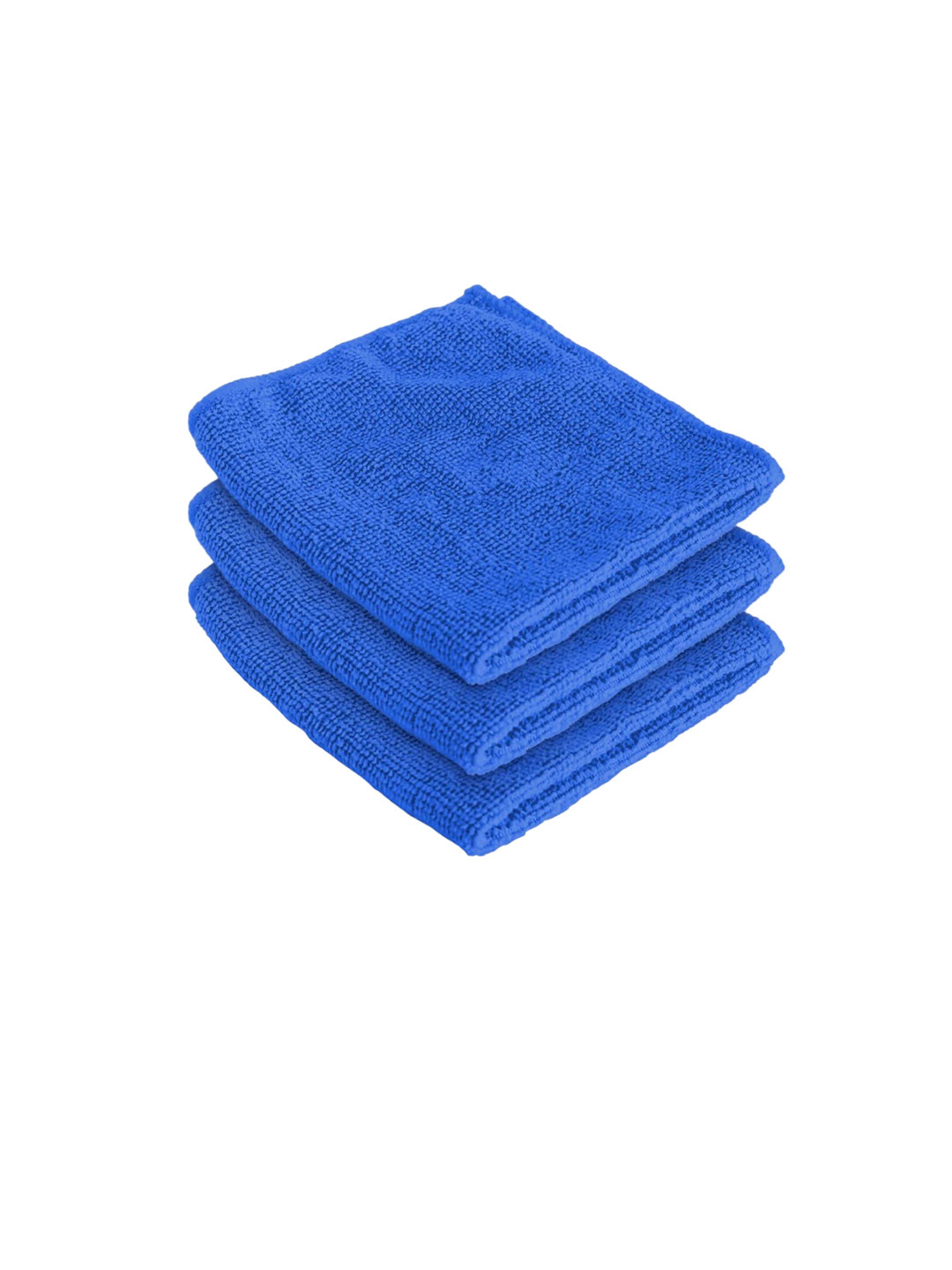 UMAI Blue 3 Pieces 400 GSM Super Absorbent & Quick-Dry Face Towel