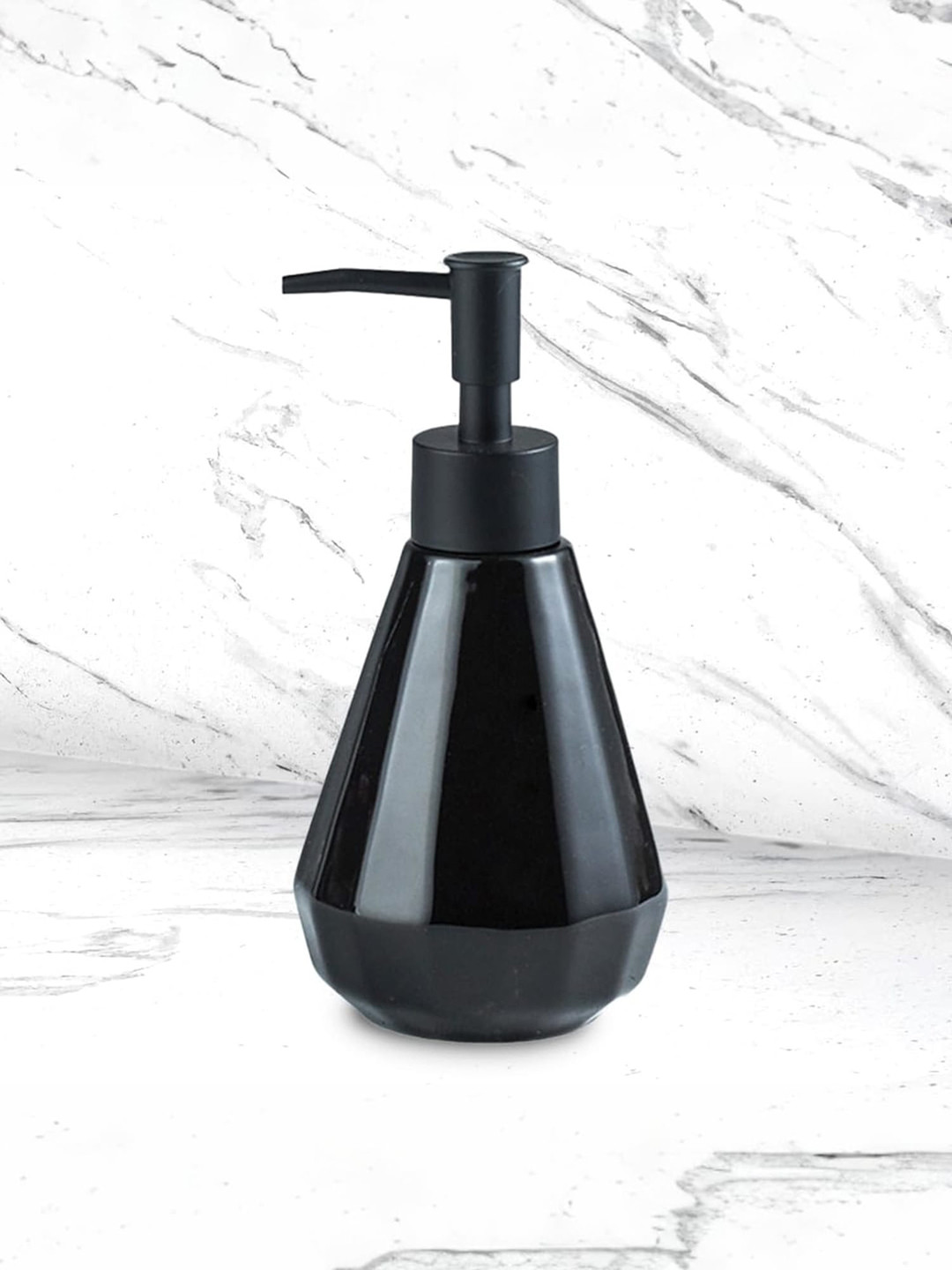 UMAI Black Ceramic Liquid Soap Dispenser 250 ml