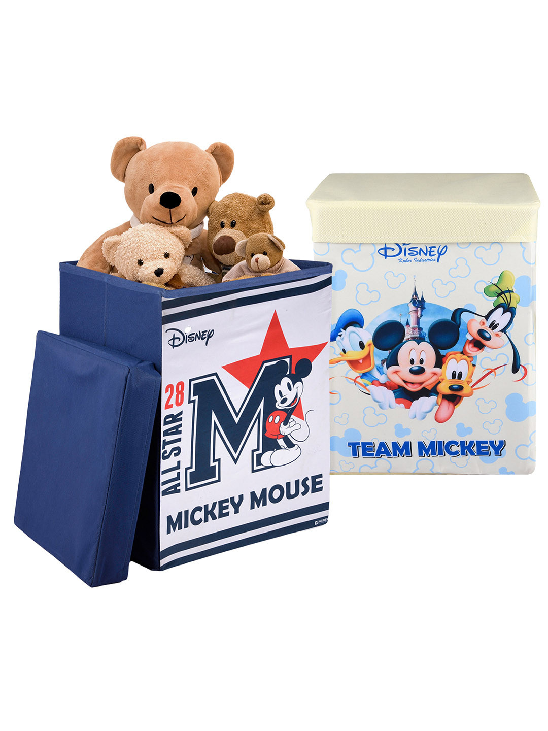 Kuber Industries Pack Of 2 Toy Storage Bag