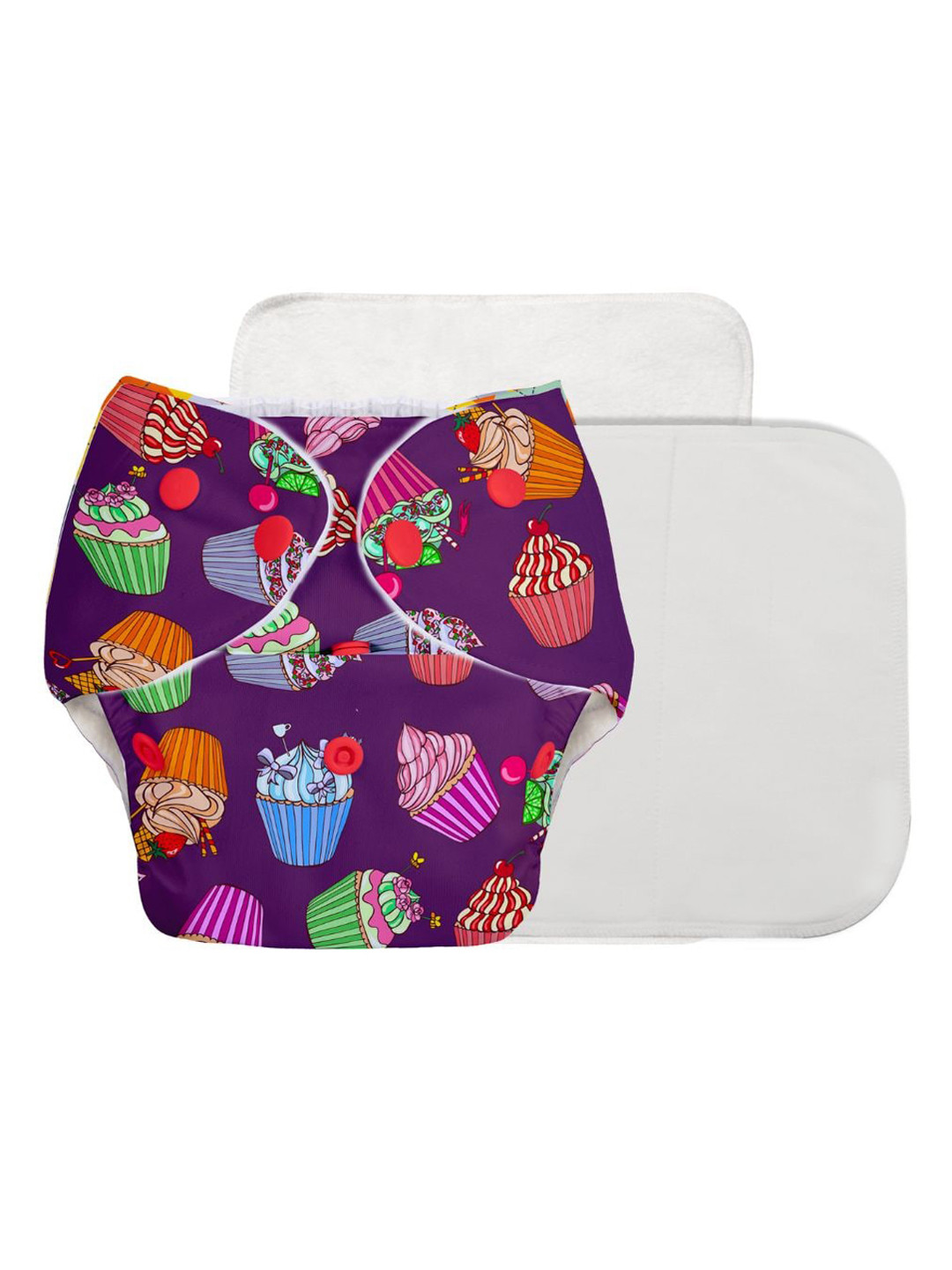 SuperBottoms Set Of 3 UNO Reusable Cloth Diaper-Quick Dry Ultra Thin Pads-15