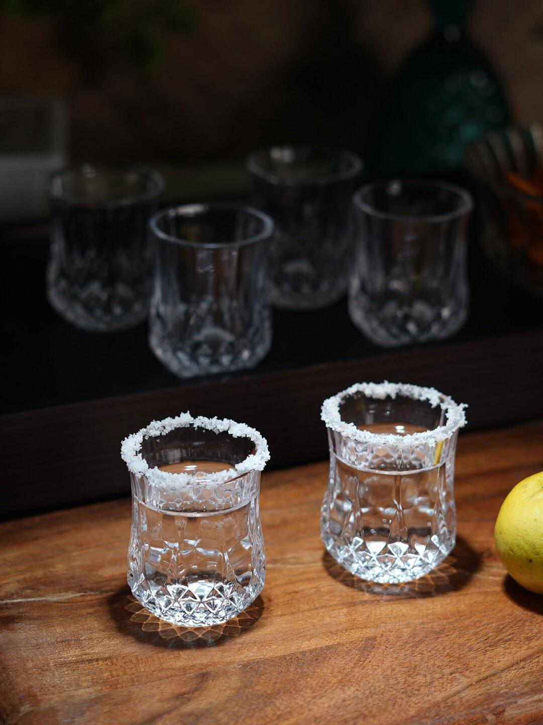ceradeco Transparent 6 Pieces Shot Glasses 50 ml Each