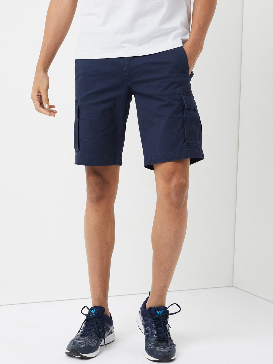 Wildcraft Men Cargo Shorts with e-Dry Technology Technology