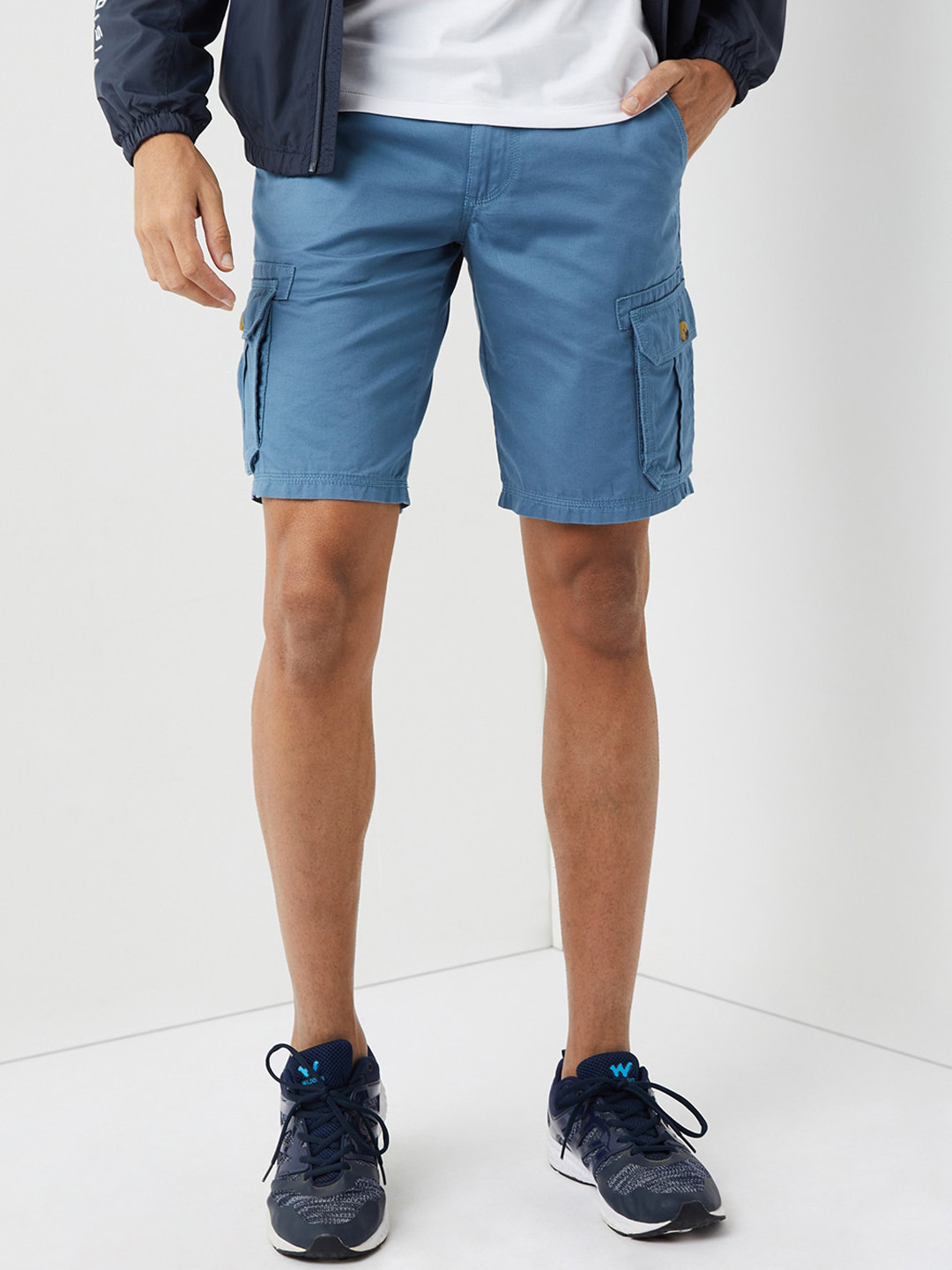 Wildcraft Men Cargo Shorts with e-Dry Technology Technology