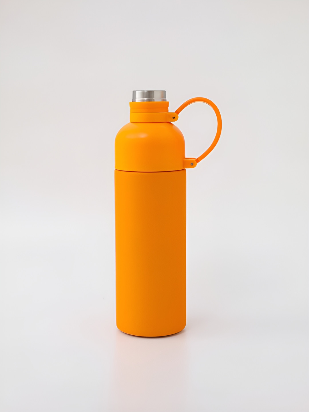 UMAI Orange Solid Stainless Steel Double Wall Vacuum Water Bottle - 500ml