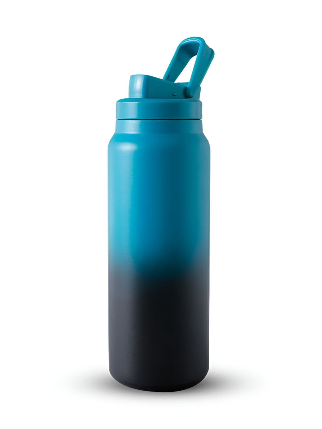 UMAI Teal Colourblocked Stainless Steel Single Wall Vacuum Water Bottle - 900ml