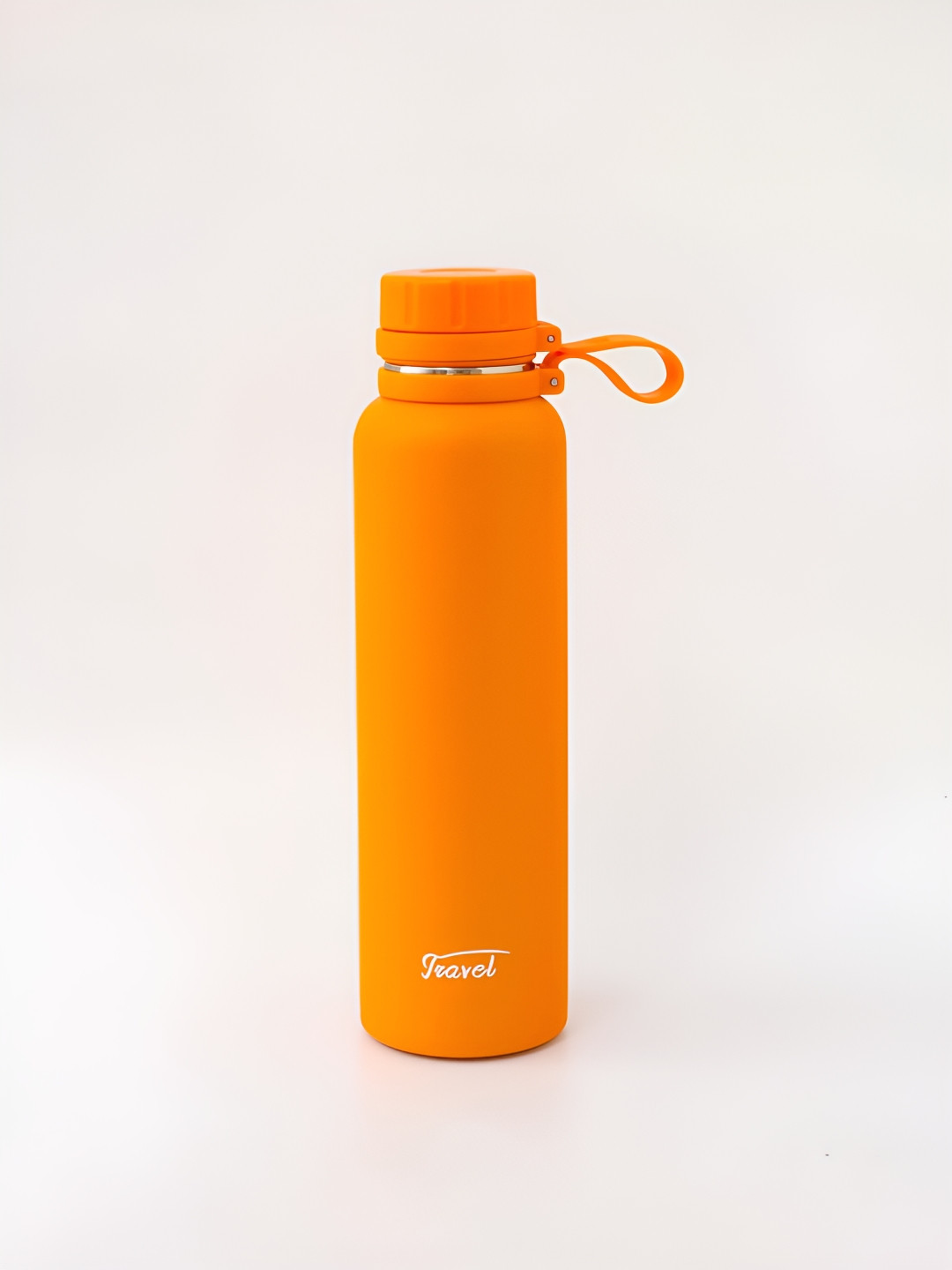UMAI Orange Solid Stainless Steel Double Wall Vacuum Flask - 1.1L