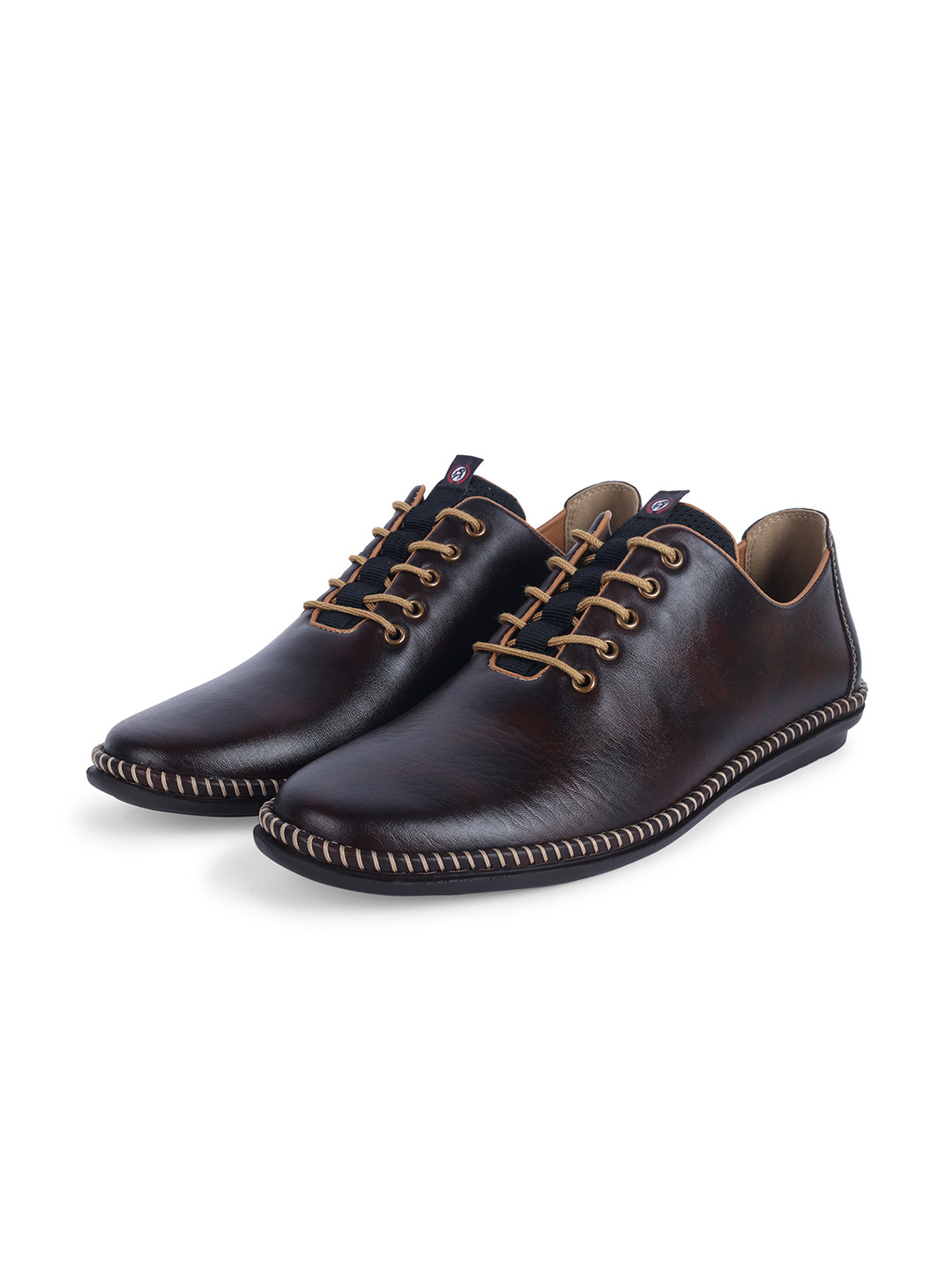 Big Boon Men Round Toe Lightweight Derbys