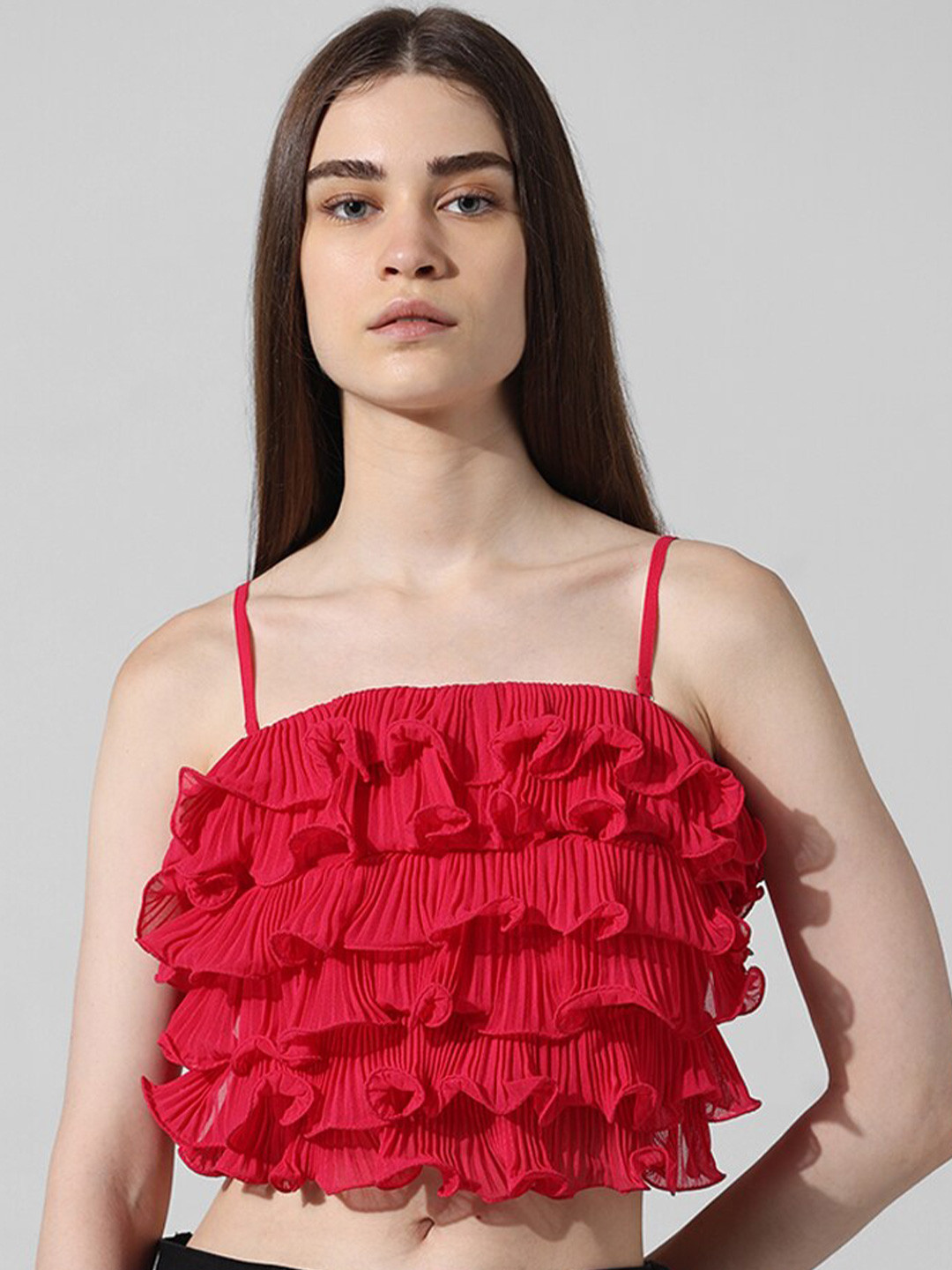 ONLY Tiered Crop Top