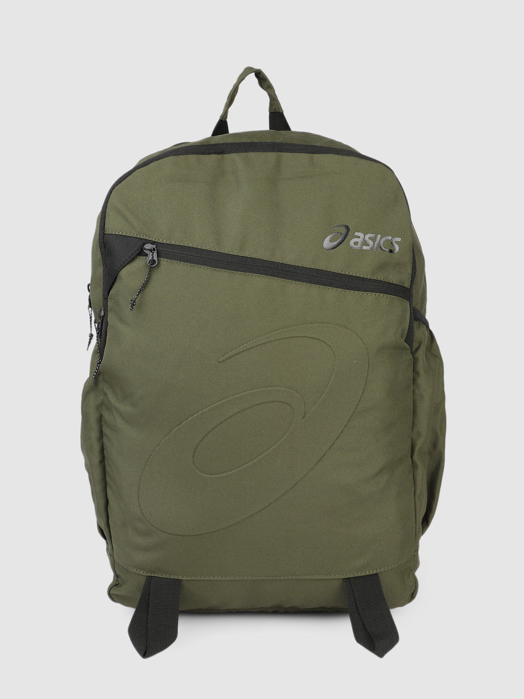 ASICS Unisex Brand Logo Embossed Backpack with Hip Strap