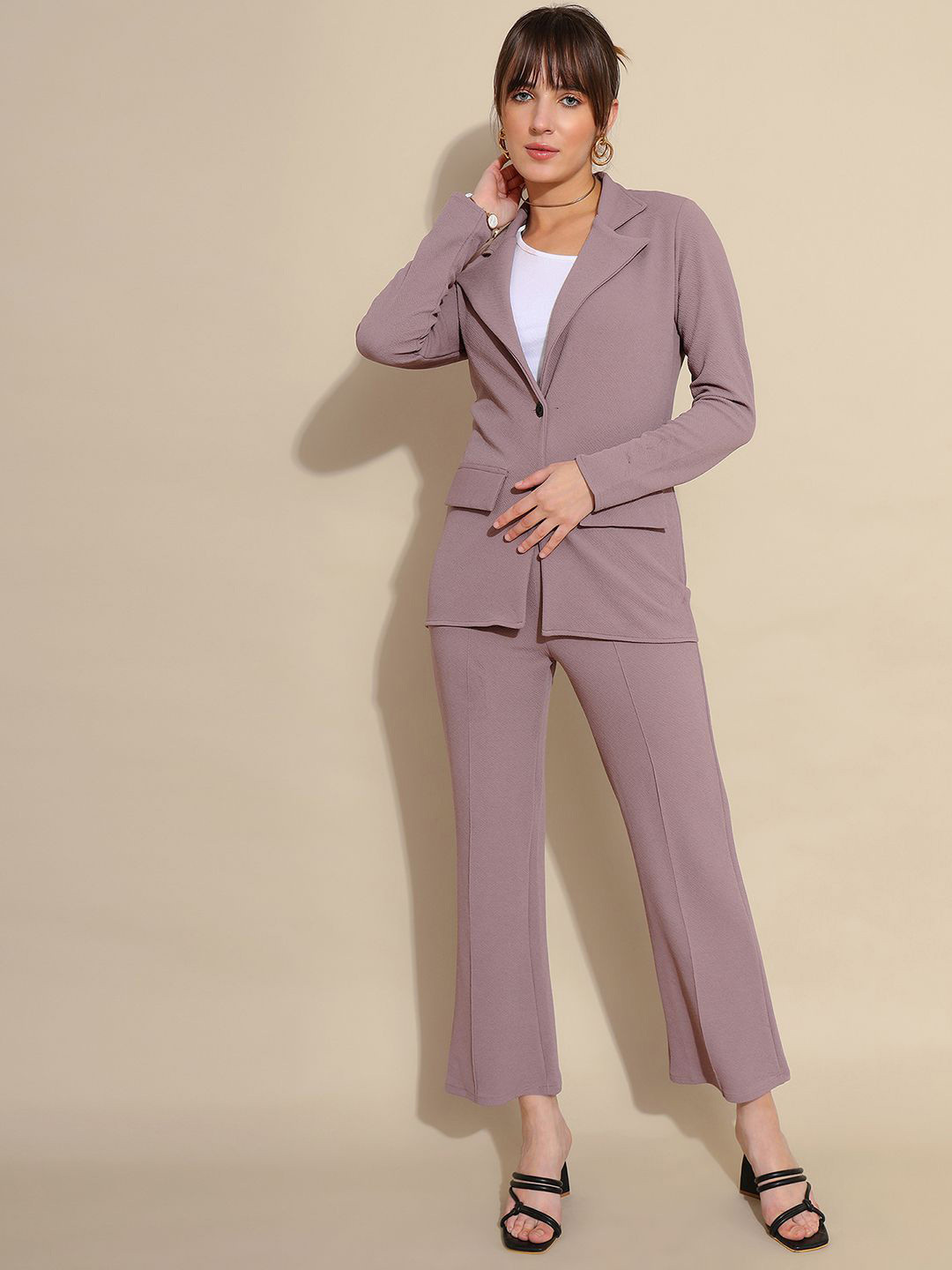 Selvia Long Sleeve Blazer & Trouser Co-Ord Set