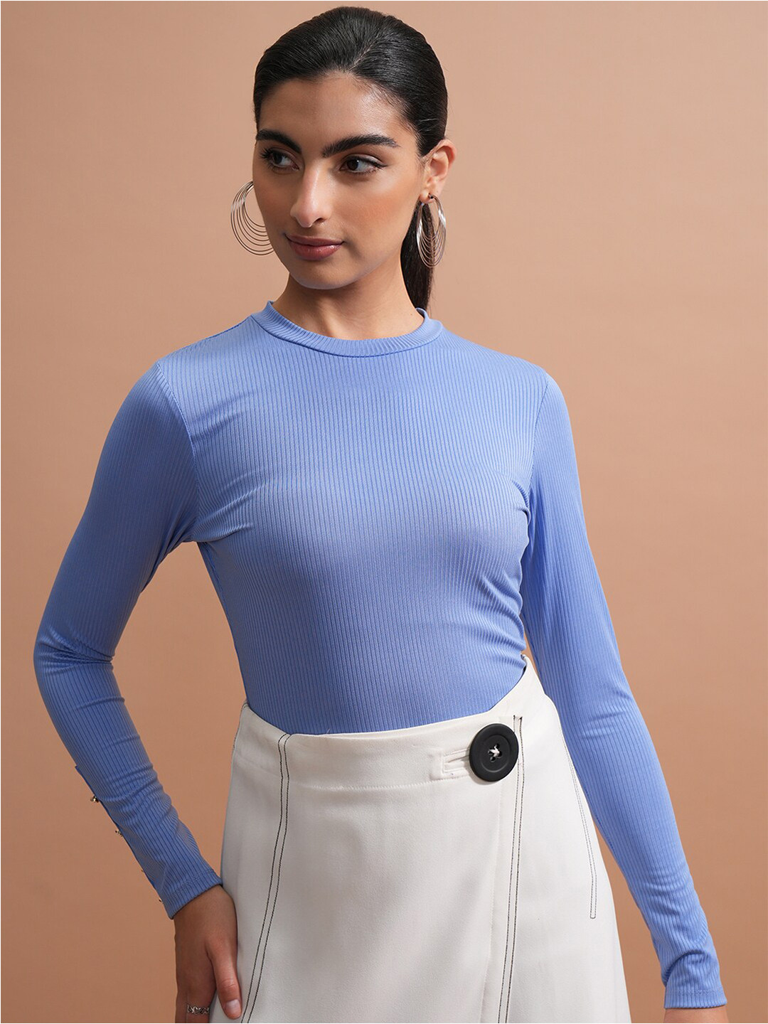 Tokyo Talkies Crew Neck Long Sleeve Top