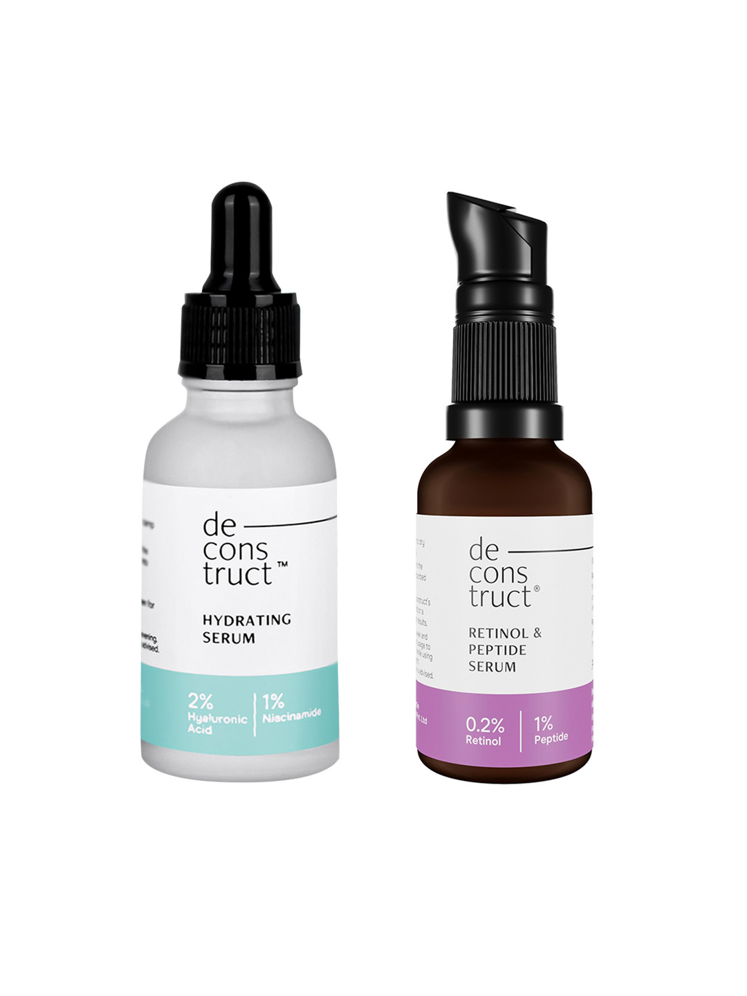 deconstruct Repair & Replenish Duo - Retinol + Hydrating Serum