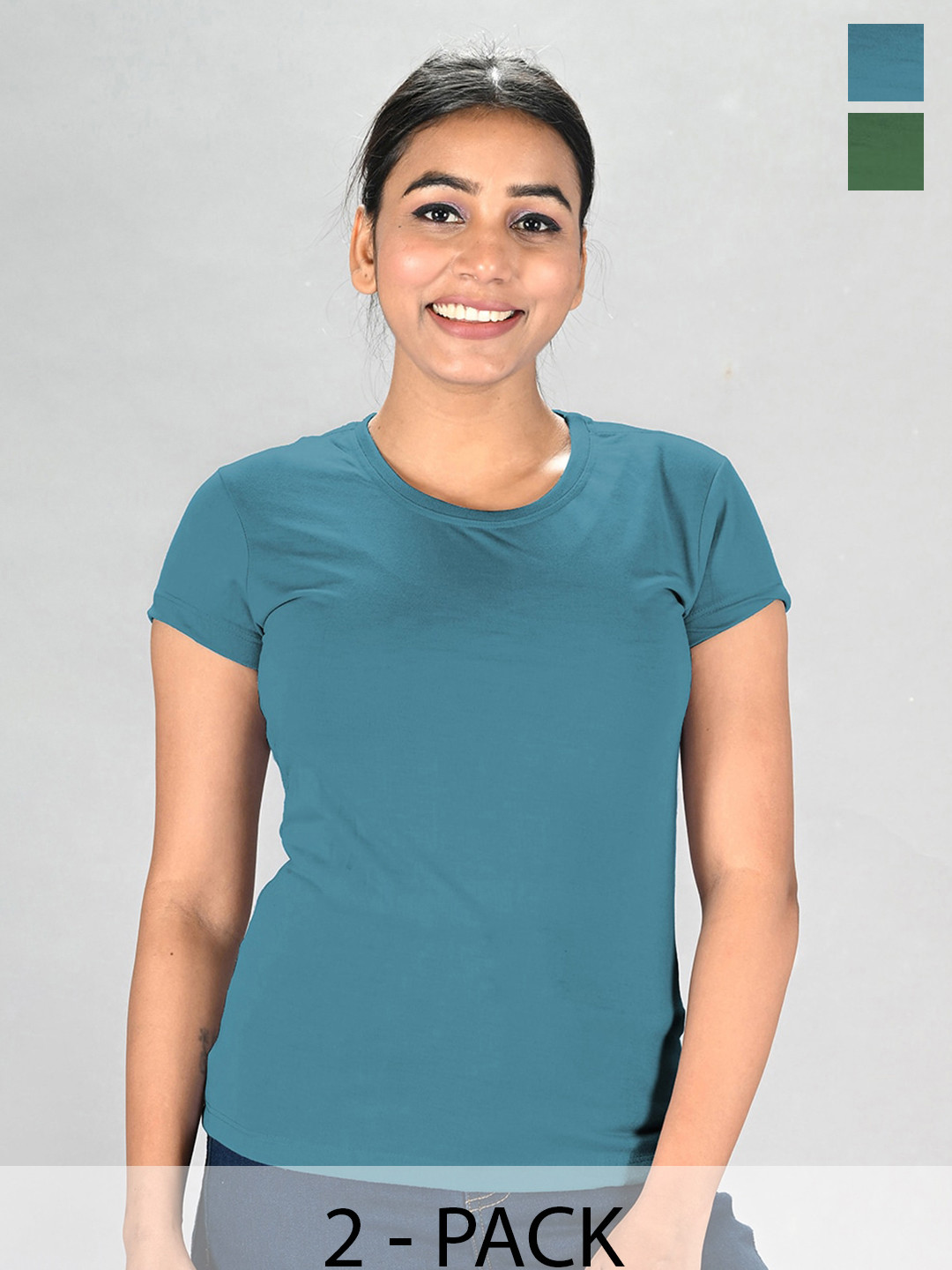 LUX NITRO Pack of 2 Pockets T-shirt