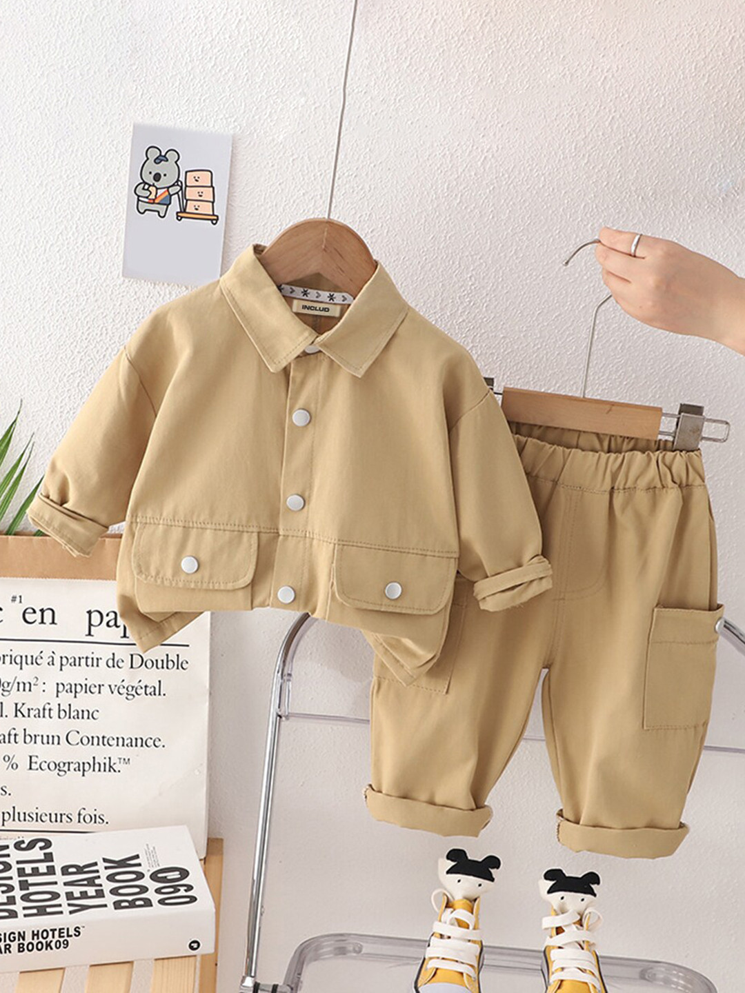 INCLUD Infant Boys Shirt with Trousers